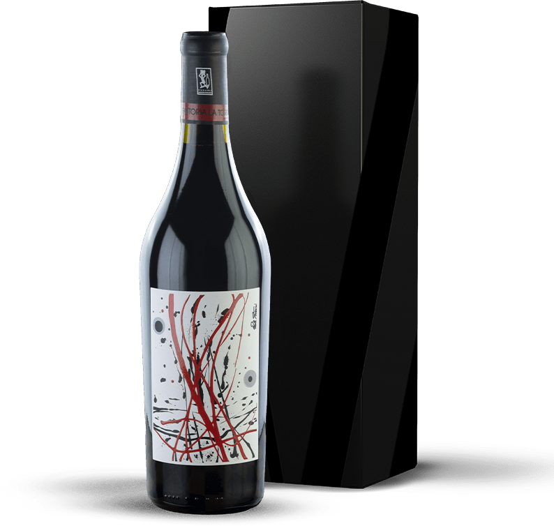 Bottiglia di Cabernet Franc con scatola